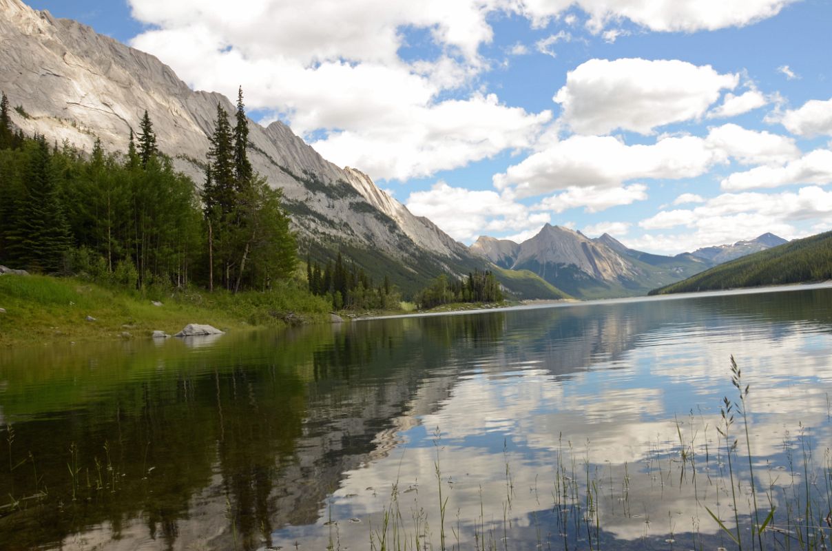 01 Medicine Lake On The Road From Jasper To Maligne Lake